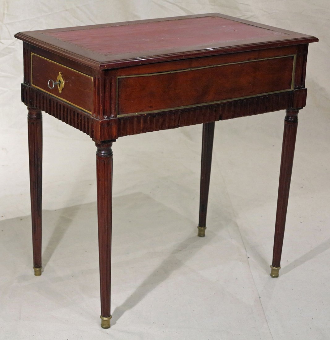 A Fine French Louis XVI  Side Table W/drawer