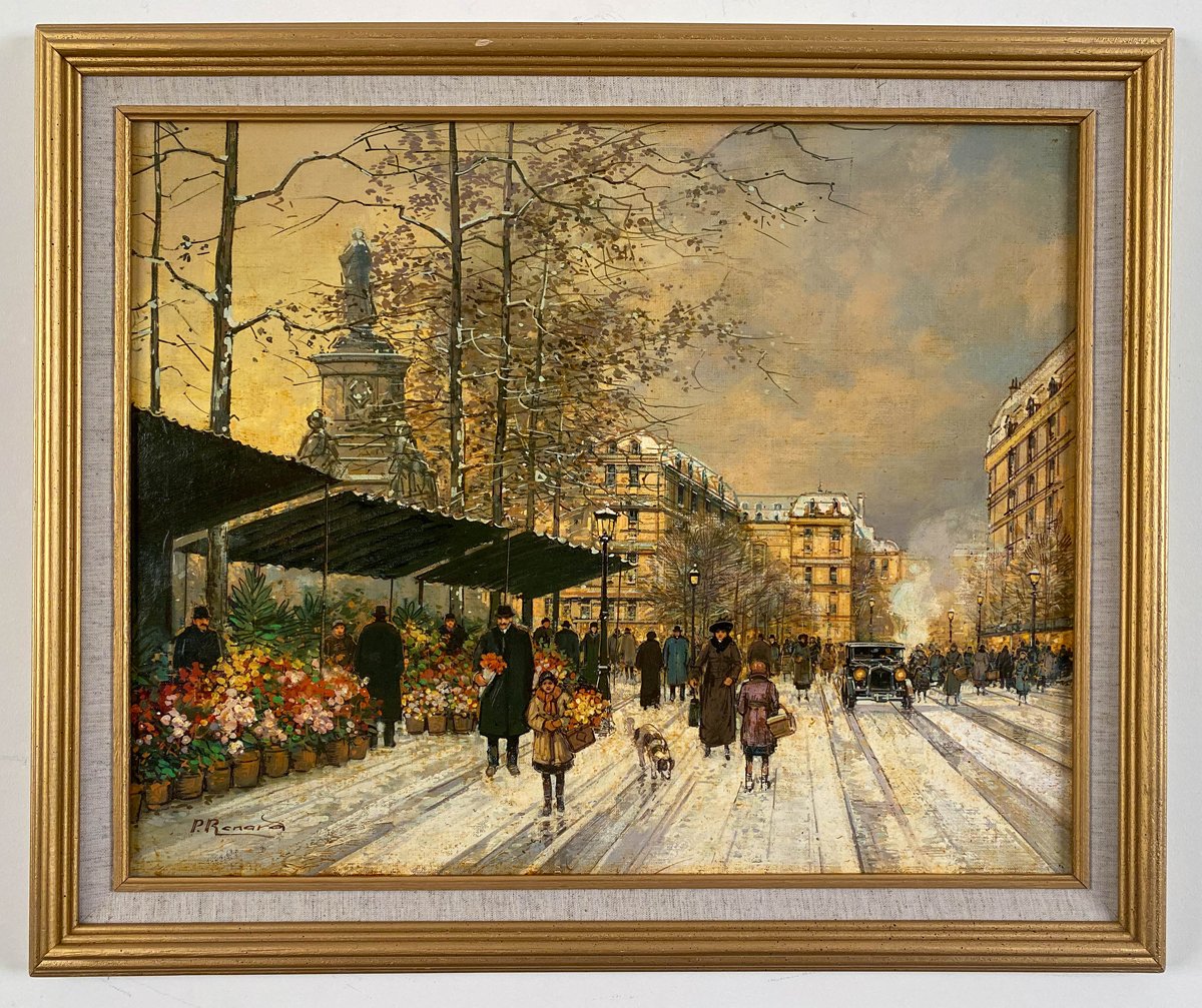 Marche de Fleurs, Paris | Le Trianon Antiques