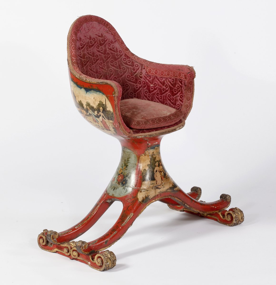 Венецианское кресло 18 века