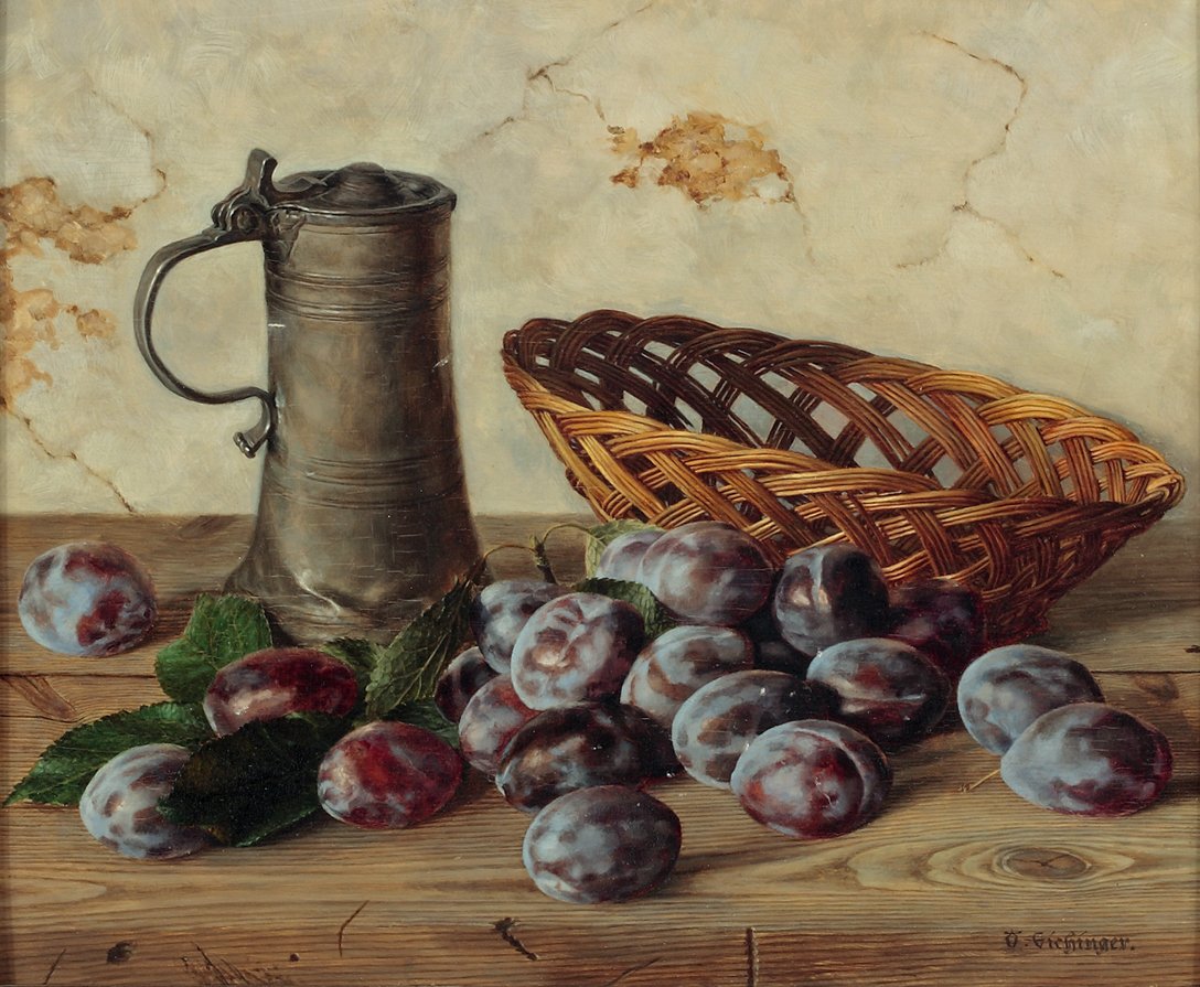Still Life with Plums