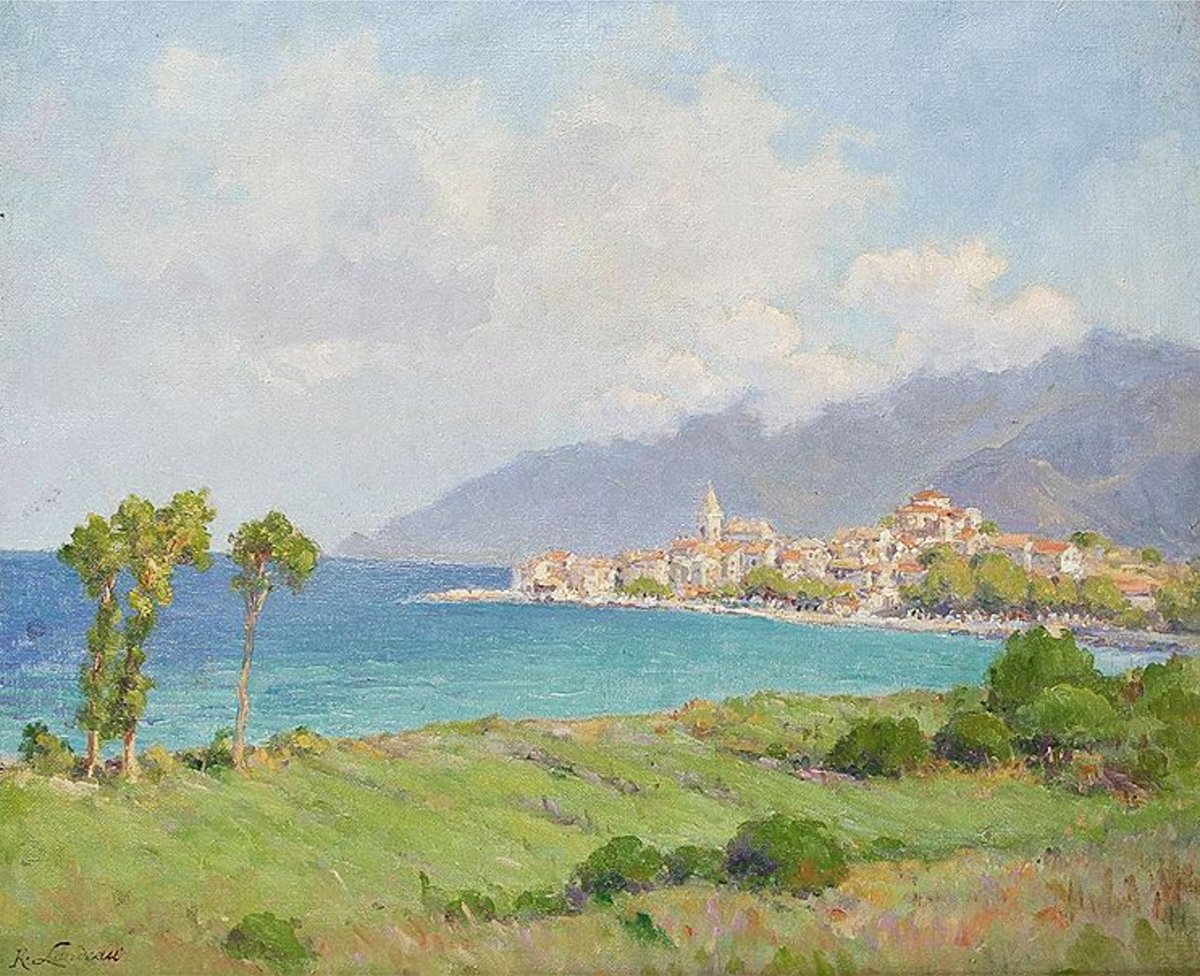 Corsica, A View of Saint-Florent